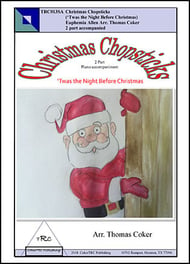 Christmas Chopsticks (2 Part Accompanied) Two-Part choral sheet music cover Thumbnail